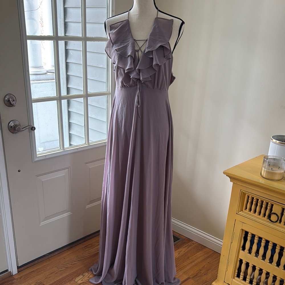 Lulus, size small. Elegant Lavender Evening Gown